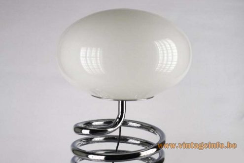 1970s Fase Spiral Table Lamp 3