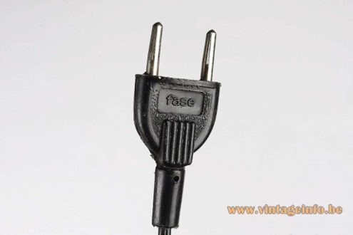 1970s Fase Spiral Table Lamp 5