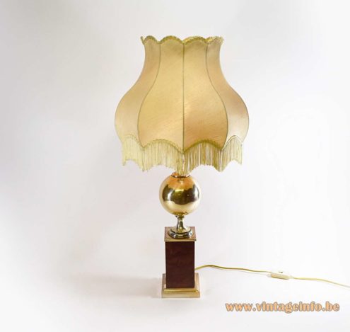 1970s Silver Plated Table Lamp 2