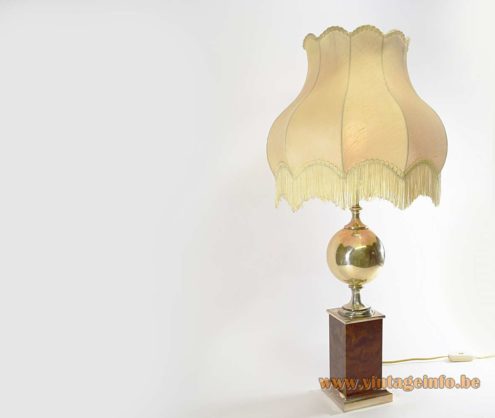 1970s Silver Plated Table Lamp 4