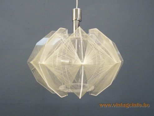 1970s Sompex Pendant Lamp 1