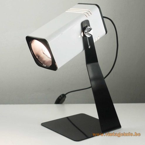 1970s Square Tube Fase Madrid Lamp 3