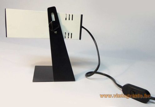 1970s Square Tube Table Lamp 1