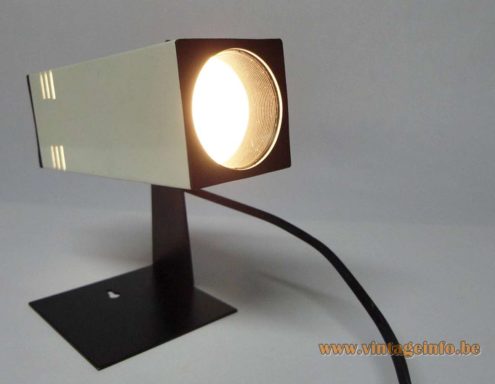 1970s Square Tube Table Lamp 5