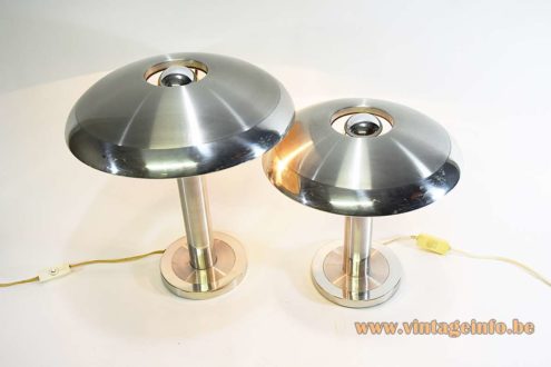 Aluminium Mushroom Desk Lamps 4