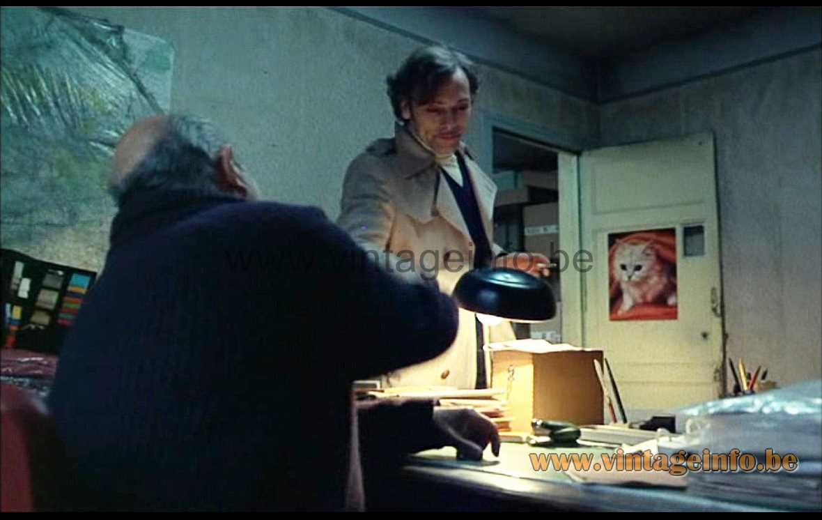 Aluminor UFO desk lamp was used as a prop in the French film Série Noire (1979)