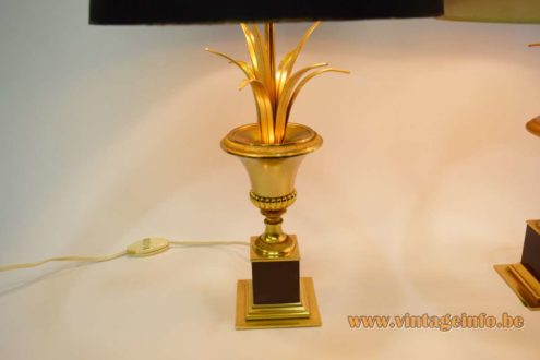 Boulanger Brass Reed Table Lamps 5
