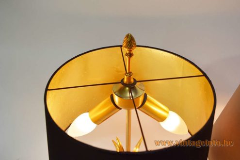 Boulanger Brass Reed Table Lamps 7