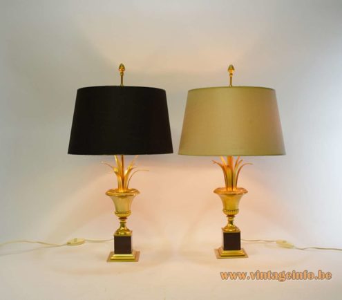 Boulanger Brass Reed Table Lamps 9