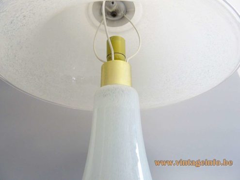 Doria Glass Mushroom Table Lamp 3