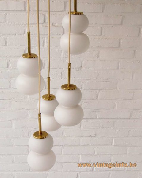 Doria Pumpkin Cascade Pendant Chandelier 8