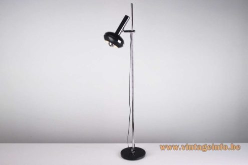 Fase Black With Chrome Floor Lamp 1
