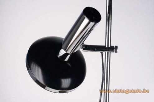 Fase Black With Chrome Floor Lamp 4