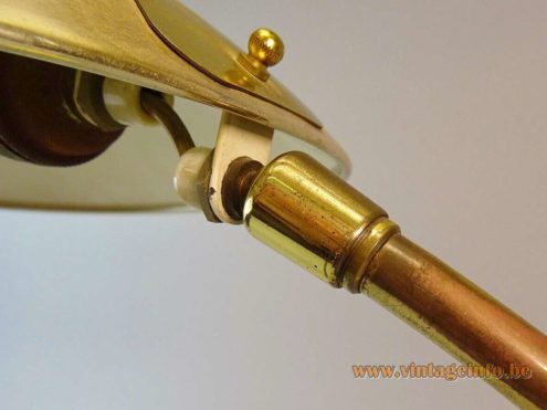 Helo Leuchten Brass Desk Lamp 7