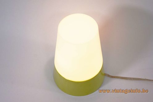 HoSo Olive Green Bakelite Flush Mount 4