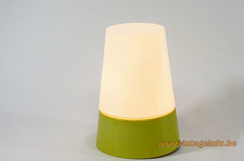 HoSo Olive Green Bakelite Flush Mount 9