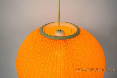 Hoyrup Orange Pearlshade Pendant Lamp 2