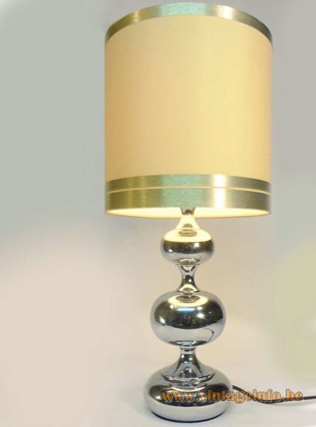 Hustadt Leuchten Chrome Globes Table Lamp 6