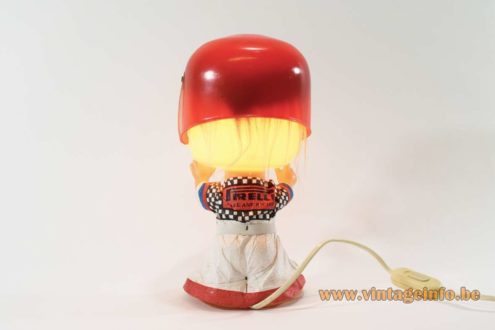 Linea Zero Bobblehead Formula 1 Doll Table Lamp 5