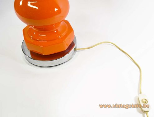 Orange Ceramics Table Lamp 7