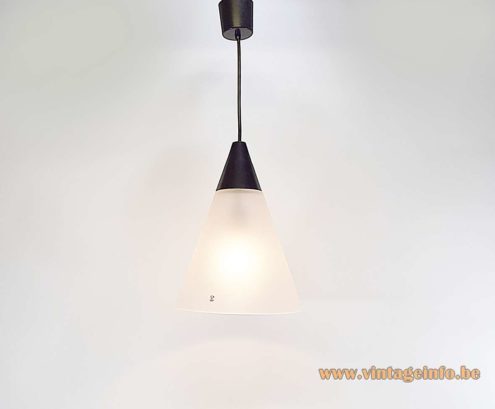 Peill Putzler Frosted Cone Pendant Lamp 2