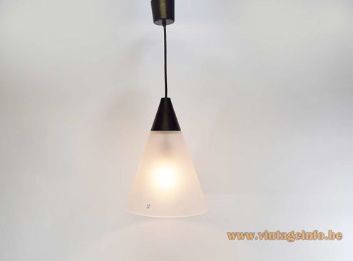 Peill Putzler Frosted Cone Pendant Lamp 3