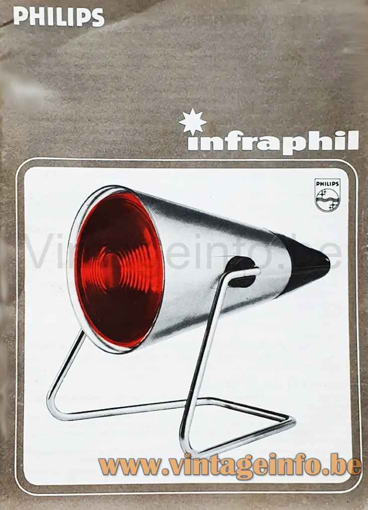 Philips Infraphil HP3609-S Infrared Lamp Catalogue Picture