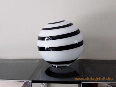WOFI Leuchten Zebra Globe Table Lamp 3