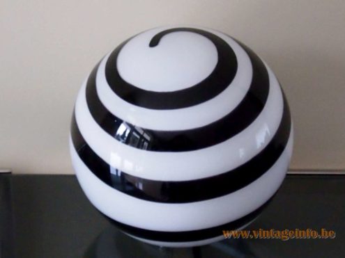 WOFI Leuchten Zebra Globe Table Lamp 4