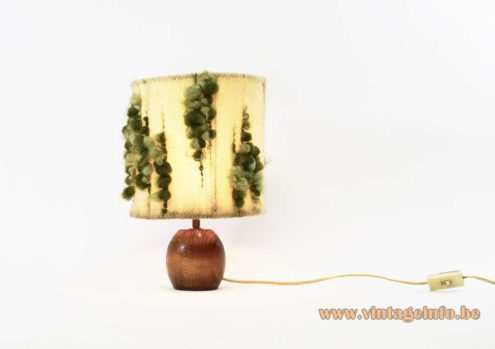1970s Wool Table Lamp 1