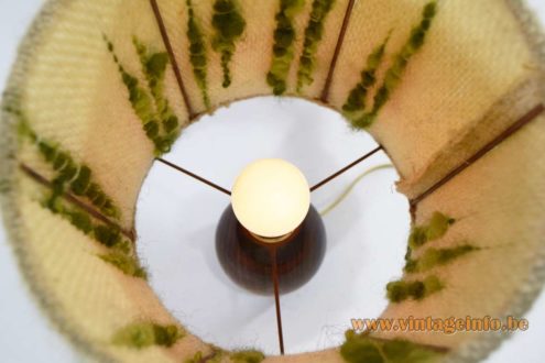 1970s Wool Table Lamp 6