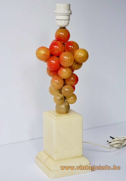 Alabaster Grapes Table Lamp 1
