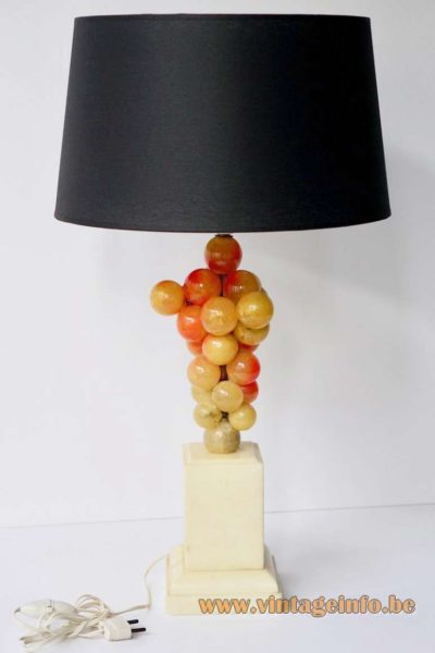 Alabaster Grapes Table Lamp 2