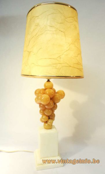 Alabaster Grapes Table Lamp 4