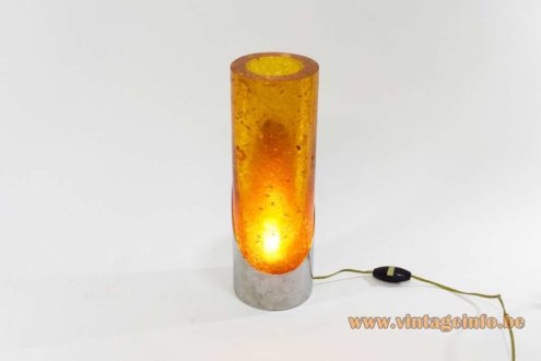 Fractal Resin Shatterline Table Lamp 2
