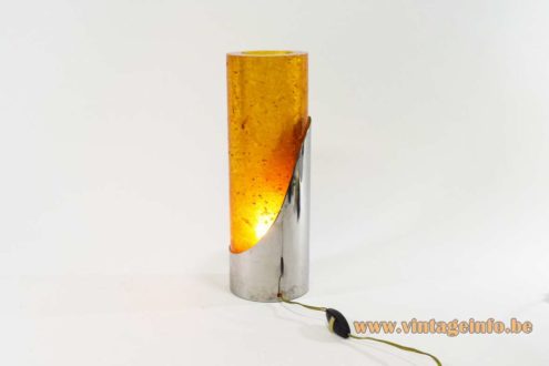 Fractal Resin Shatterline Table Lamp 3