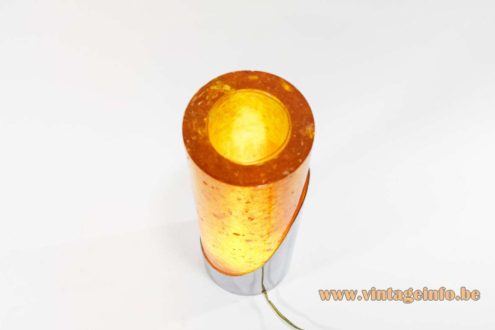 Fractal Resin Shatterline Table Lamp 4