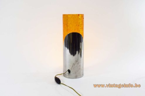 Fractal Resin Shatterline Table Lamp 6