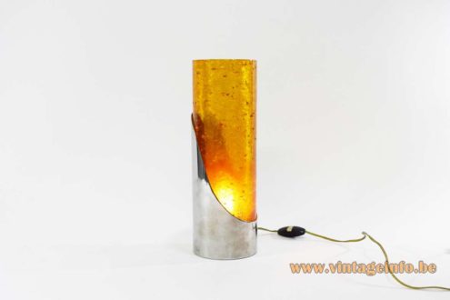 Fractal Resin Shatterline Table Lamp 7