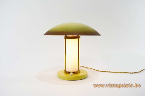 Glass Rods Art Deco Bedside Lamp 4