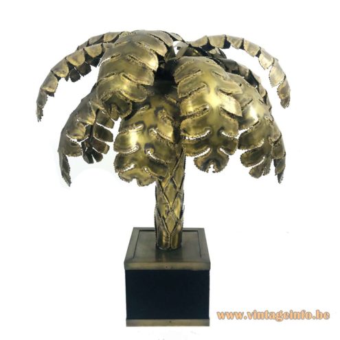 Maison Jansen Palm Tree Table Lamp 1
