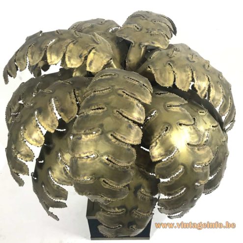 Maison Jansen Palm Tree Table Lamp 4