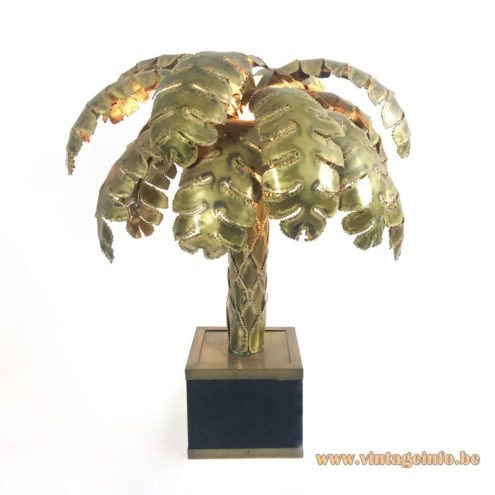 Maison Jansen Palm Tree Table Lamp 6