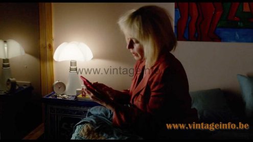 Martinelli Luce Pipisterello Med table lamp used as a prop in the film Dolor Y Gloria - Pain And Glory (2019)