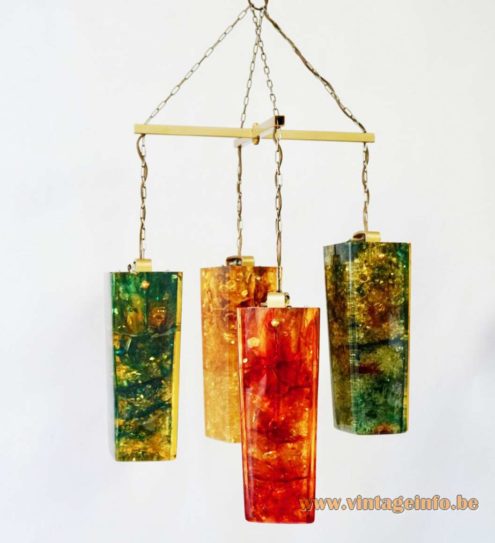 Pierre Giraudon Fractal Resin Chandelier 4