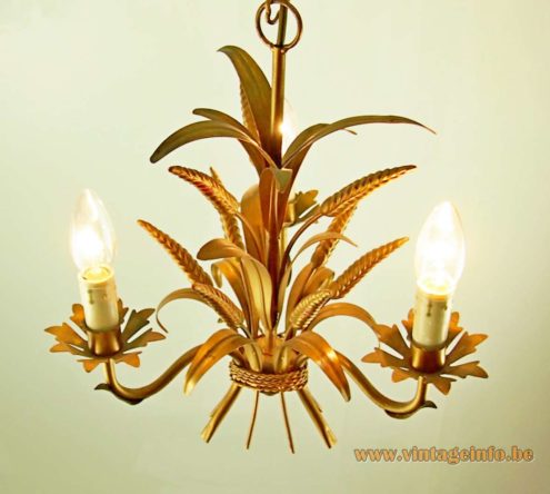 Small Sheaf Of Wheat Chandelier 6