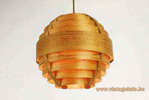 Hans Agne Jakobsson Pine Slats Pendant Lamp 3