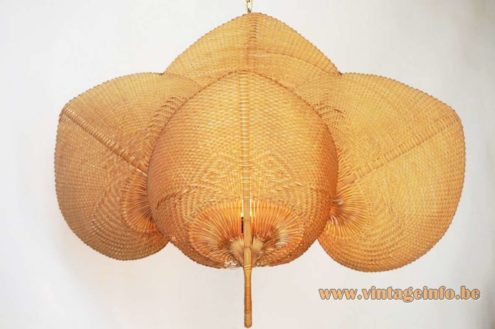 Quadruple Uchiwa Wall Lamp 6
