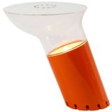 Rodolfo Bonetto Nitia table lamp Design House Harvey Guzzini 1972 acrylic E14 socket 1970s MCM Perspex