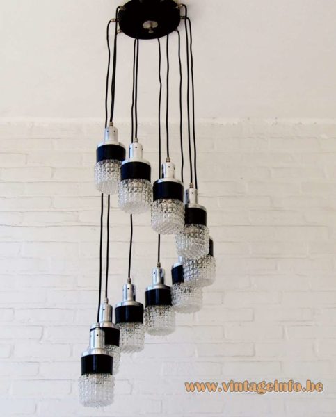 10 Lights Cascade Pendant Chandelier 2